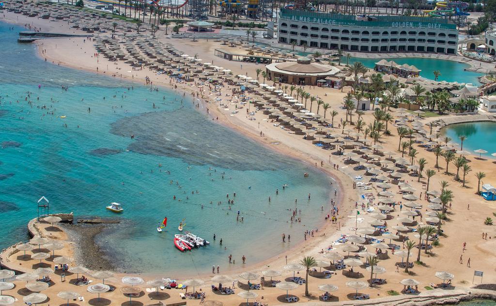 Golden 5 Diamond Beach Hotel & Resort Hurghada Eksteriør bilde